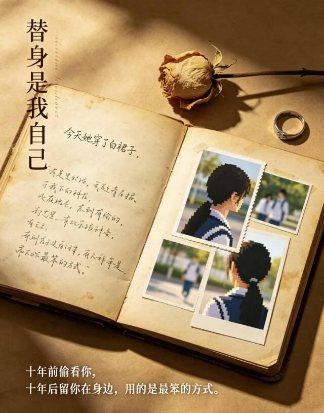 替身是我自己小說封面圖