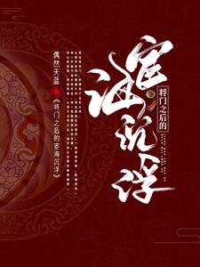 將門血脈之宦海驚瀾小說封面