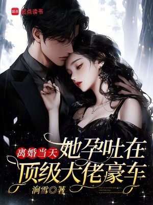 離婚當天，她孕吐在頂級大佬豪車小說封面