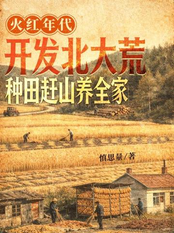 火紅年代：開發北大荒，種田趕山養全家小說封面