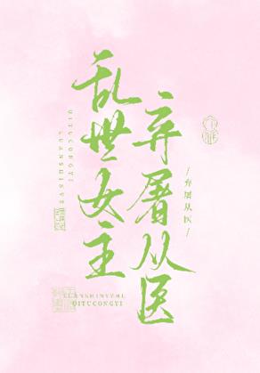 亂世女主決定棄屠從醫小說封面